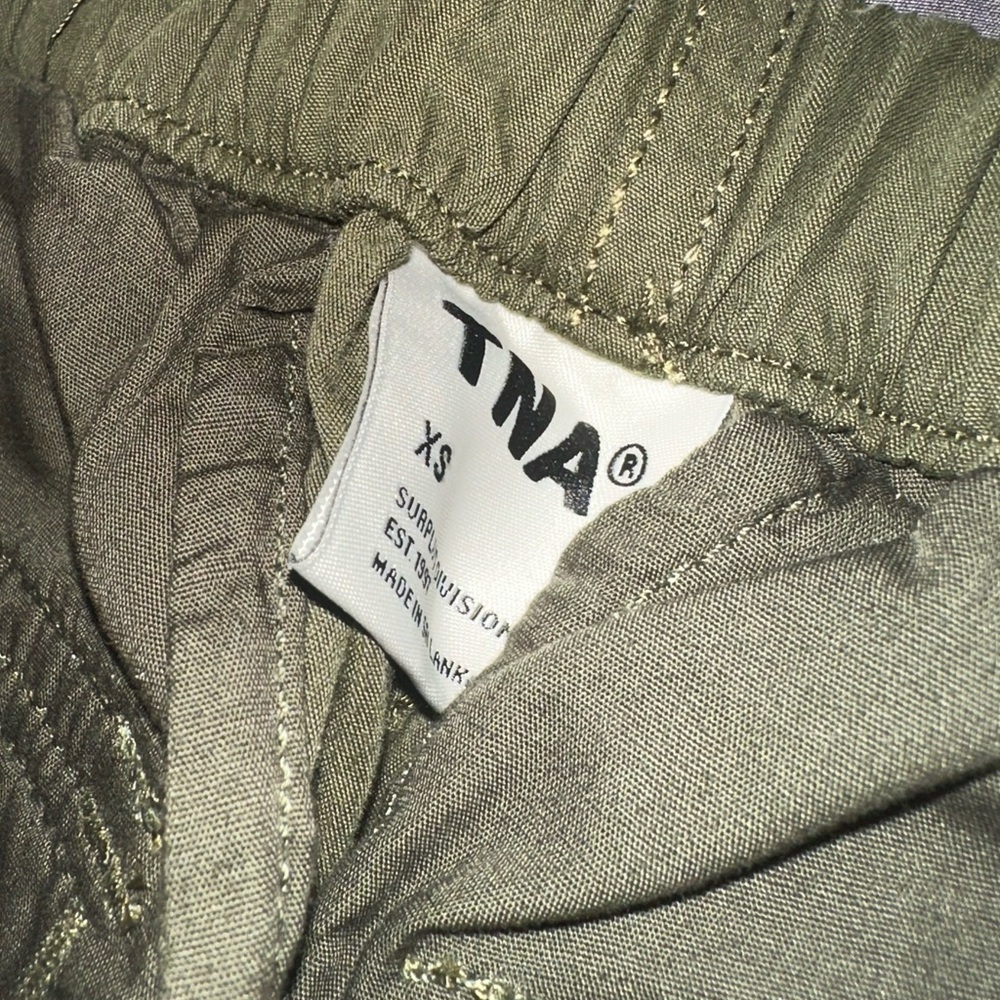 TNA Light Green Men's Cargo Pants - Picture 3 of 3